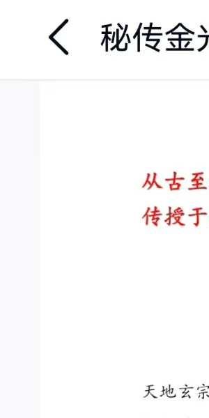 《秘传金光咒》师承版 7页