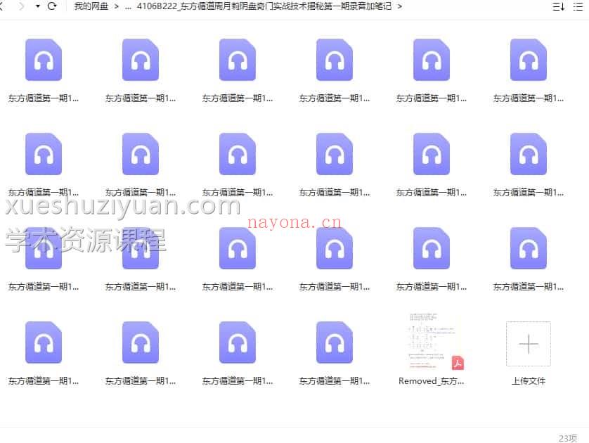 东方循道周月莉阴盘奇门实战技术揭秘第一期录音加笔记插图