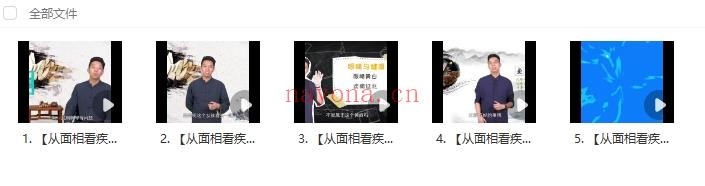 从面相看疾病与健康5集视频Y插图