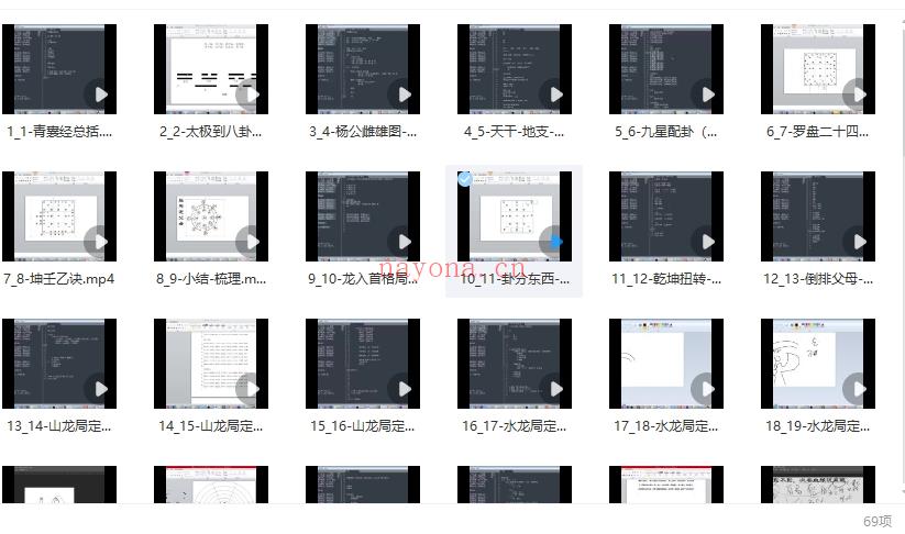 长玄老师《风水地理全书》视频课程69集Y插图