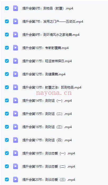 名师张瑞依【大六壬金口诀预测学】全科班-视频合集