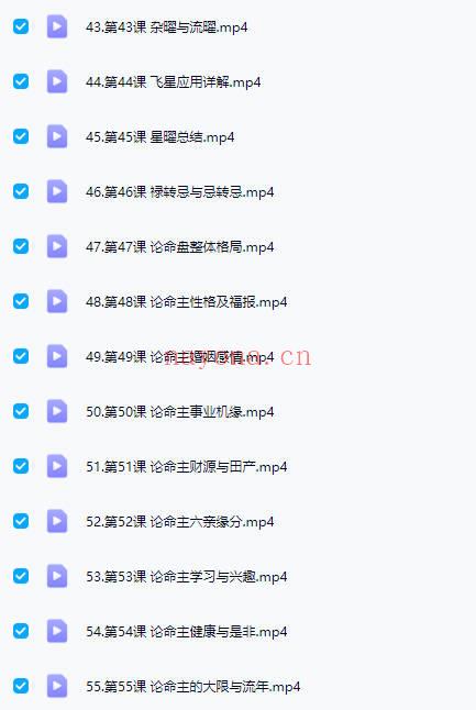 周宣易【乙巳年紫微斗数系统师资班】 视频音频55集+课件57本