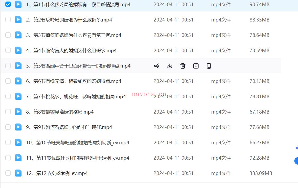 童坤元婚姻、桃花实战训练营20集;百度网盘