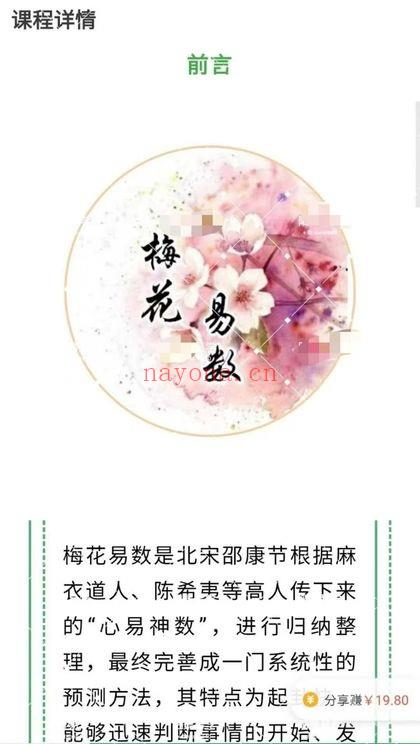 法恒道人【梅花易数基础课】音频课6集