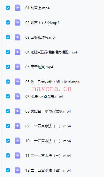 张丰麟【古法天星风水】视频23集