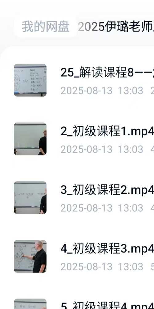 2025伊璐老师正统生命数字学 线上系统课25集
