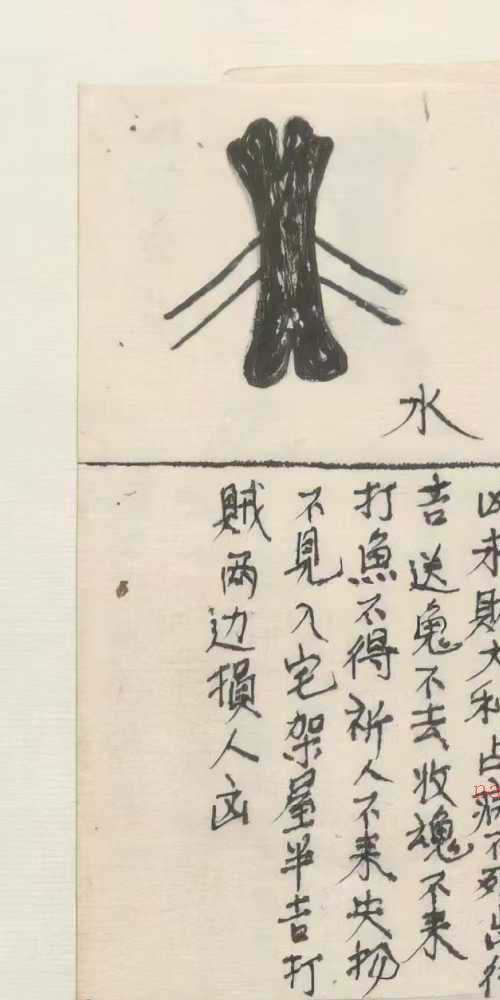 祖师留传 鸡骨占像