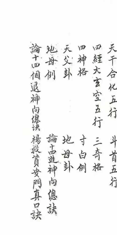 刘江东家传地理 手抄本 4册 共220筒子页