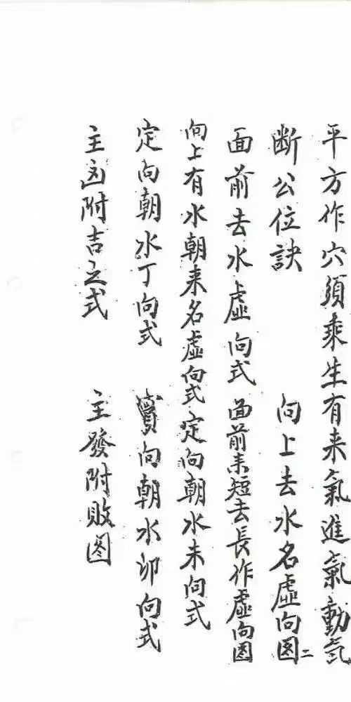 刘江东家传地理 手抄本 4册 共220筒子页