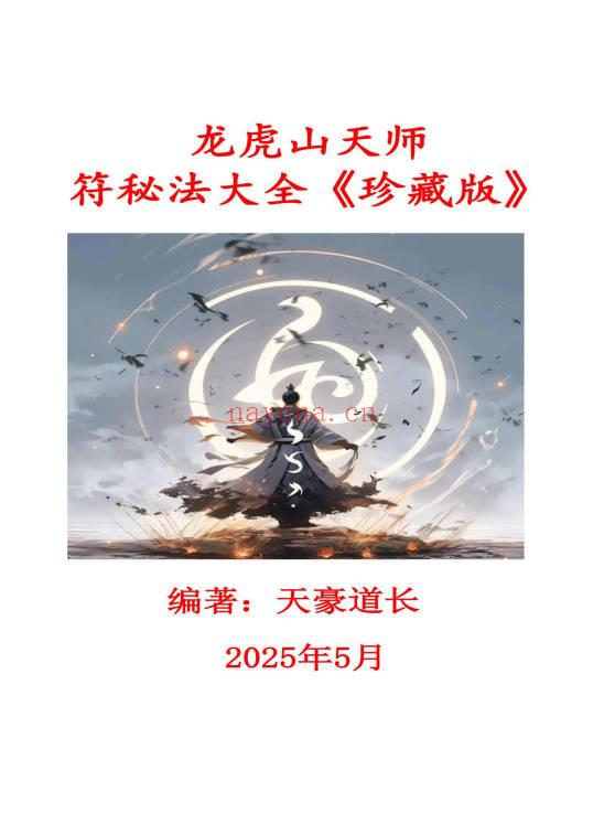 天豪道长《龙虎山天师符秘法讲义》504页.PDF电子版