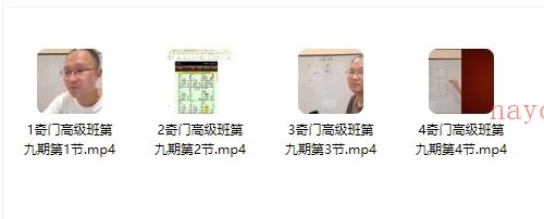 李政焱奇门高级班第9期8集