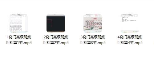 李政焱奇门高级班第4期9集