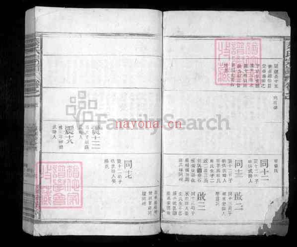江西九江都昌秦氏族谱【001_秦氏族谱 [5]1005-1947