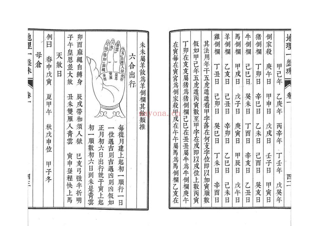 《地理一盘珠》6卷高清18