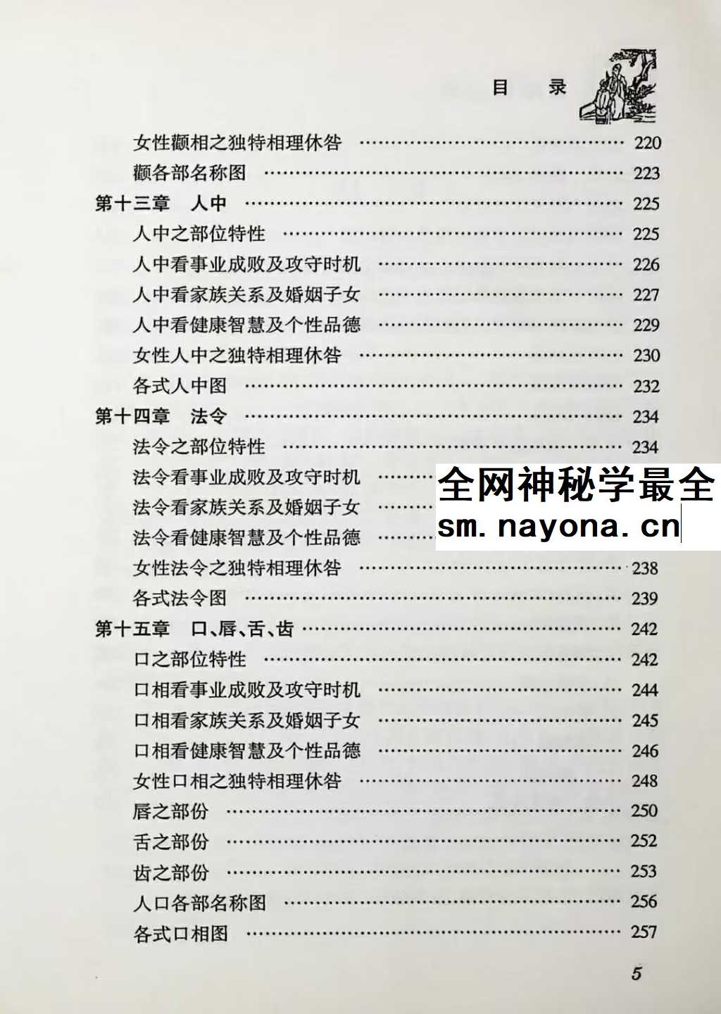 邵伟华《易经相人术》324页
