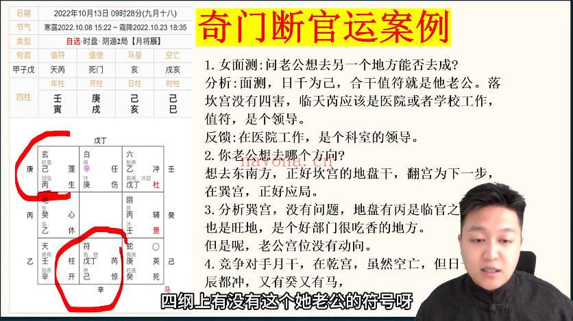 江易《道传奇门决策学四柱玄机实战课》21集视频课