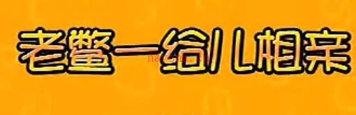 民间小调《老鳖给儿相亲》上集.荆献顺  田明金  薛小香MP4视频下载