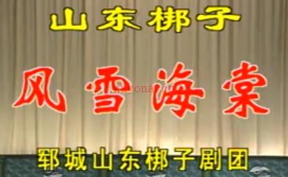 山东梆子《风雪海棠》上集.郓城山东梆子剧团.陈凤英  刘太华 朱凤晨MP4视频下载