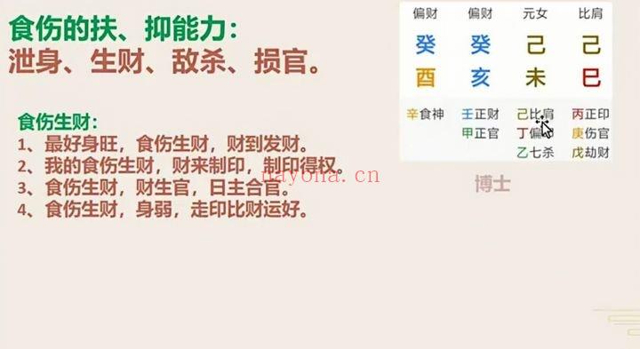吴九龙《八字系统班》20集视频课