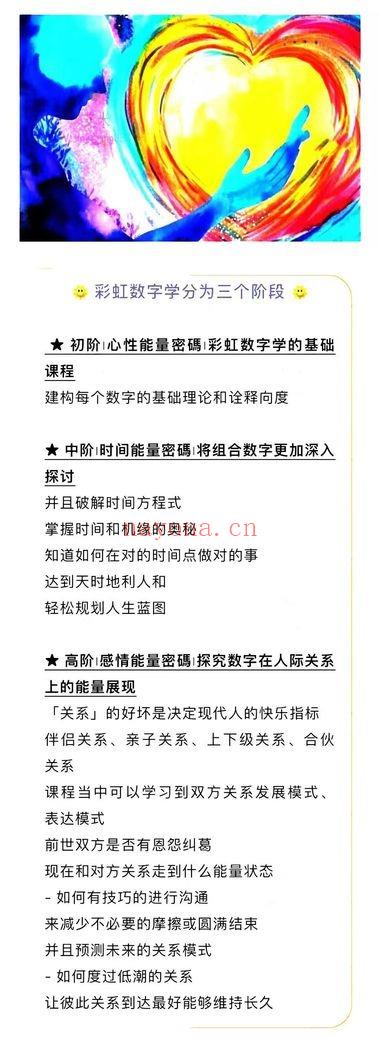 Wen Liu《彩虹数字学三阶段专业课》初中高三套视频课