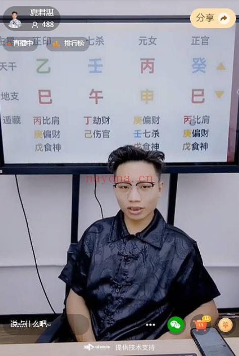 夏光明团队夏君湛《学术知识大分享之无婚命的解破》视频一节