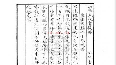 《东汉文鉴》阮元著PDF打包下载