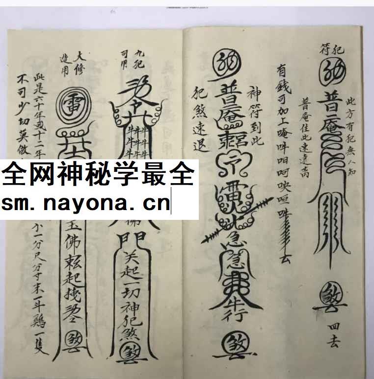 251262古籍普庵派法本《普庵祖师总符秘本》116单页Y插图1 251262古籍普庵派法本《普庵祖师总符秘本》116单页Y插图1