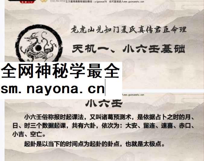 251289夏光明一天学会小六壬113页.pdf 电子版Y插图