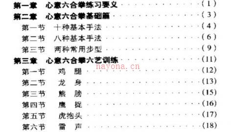 《心意六合拳十大真形单操与技击》闫无为PDF打包下载