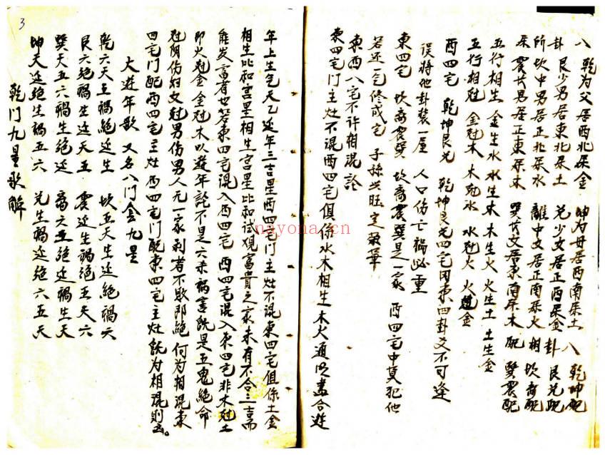风水古籍《地理大全水法》《地理大全阳宅》《地理大全阴宅》3本合集.PDF电子版