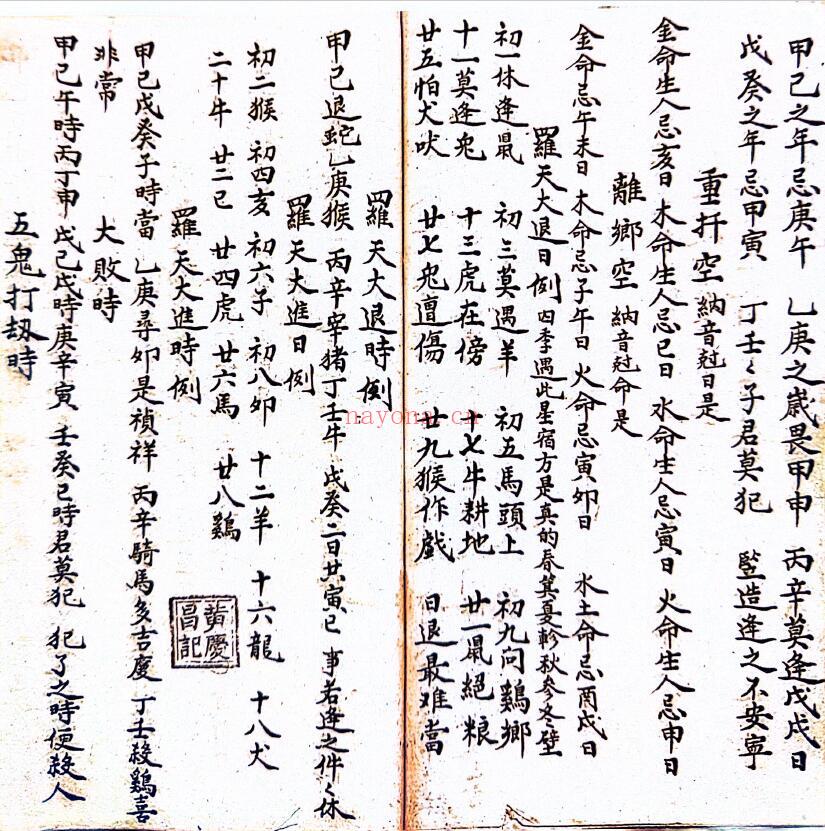 《杨公地理寻龙点穴》70页双页版 国学古籍 第4张