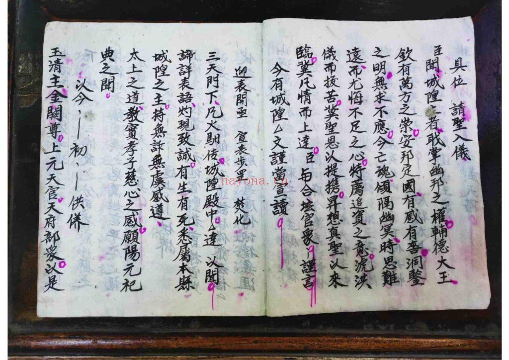 《灵宝城隍十王表科》10