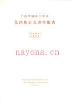 广西罗城县下里乡仫佬族社会调查报告_