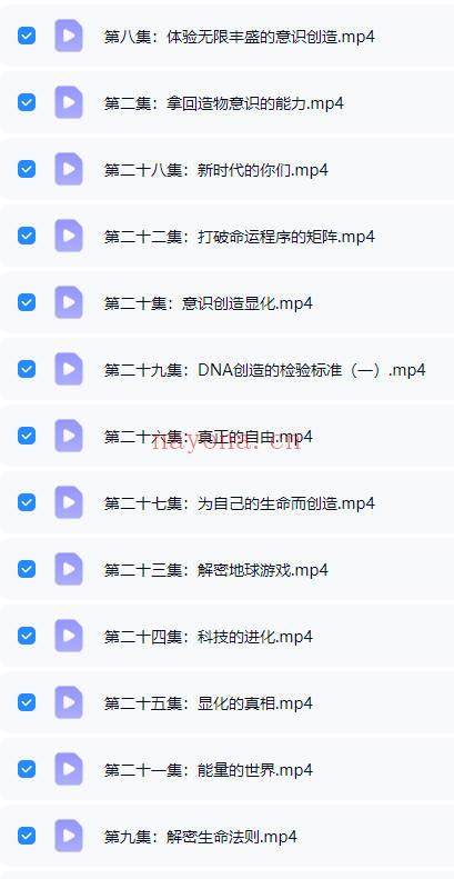 张三愚 高维课程《造物意识》视频课56集
