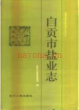 自贡市盐业志