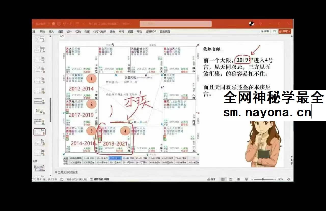 依婷紫微弟子班
