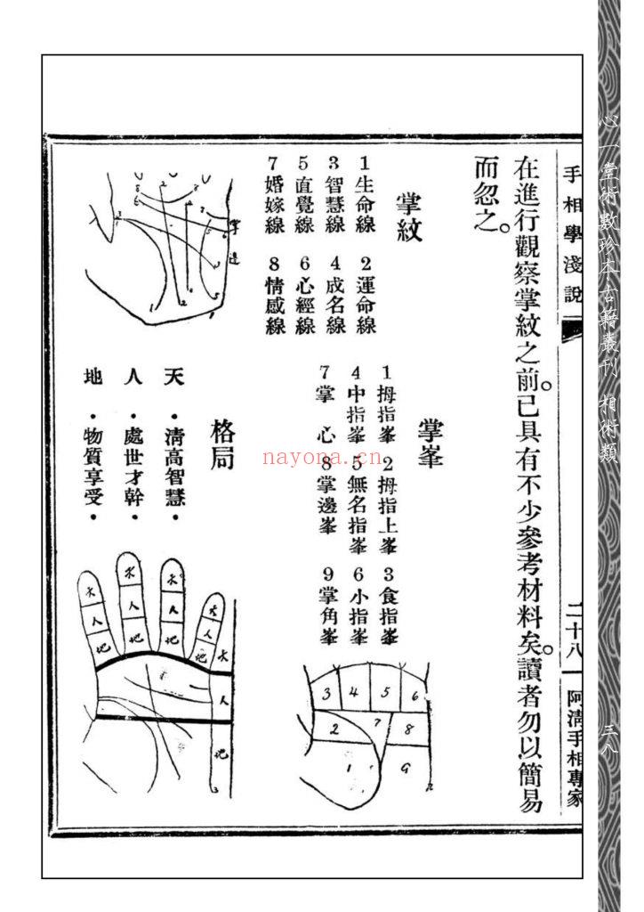 《手相学浅说》9