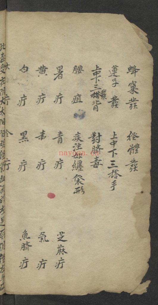 《窦太师疮疡经验全书》10