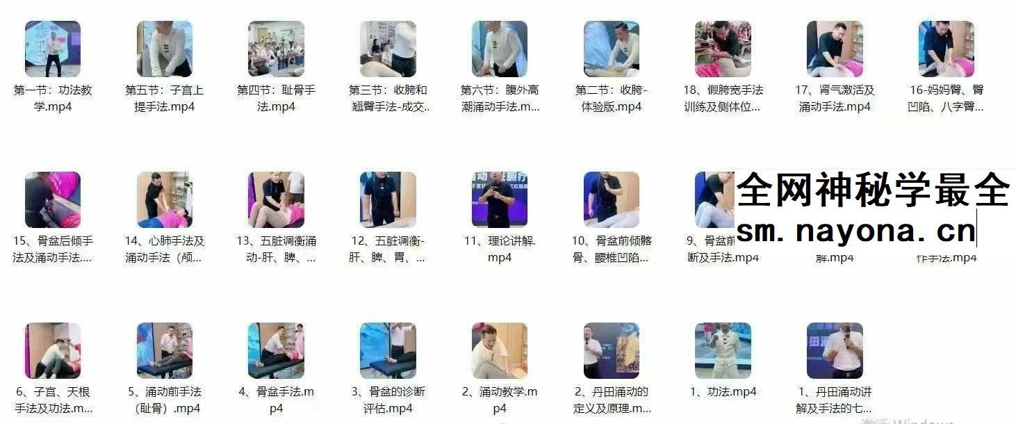 2025年 最新更新 王红锦丹田涌动脏腑疗愈26节