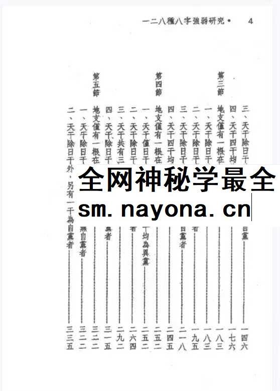 蓝傅盛 128种八字强弱研究