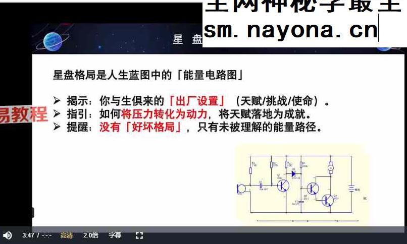 巫岸占星课程初中高视频合集