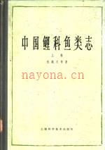 中国鲤科鱼类志 上下册 1982