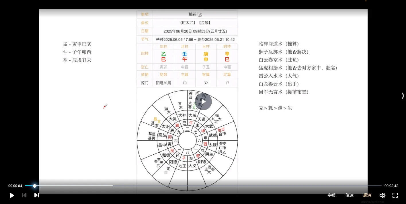 图片[2]_怀安-太乙神数（视频14集）_易经玄学资料网