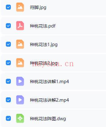 青月秘法《种桃花法》视频+文档