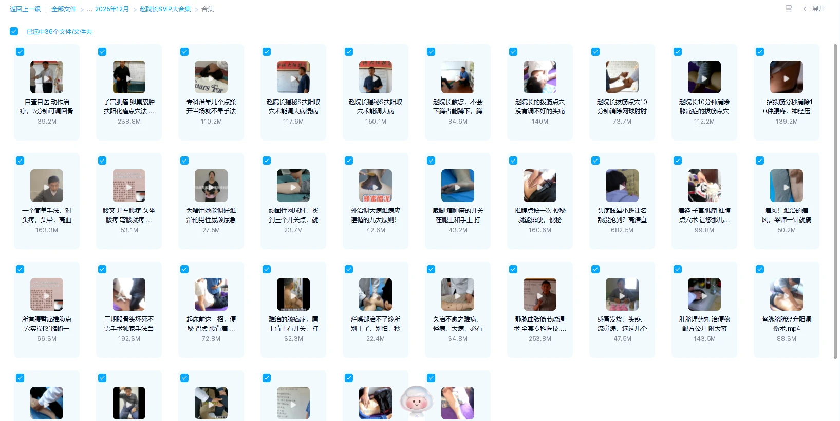 图片[2]_赵院长中医点穴术课程SVIP大合集 - 古法传承家庭实用疗法