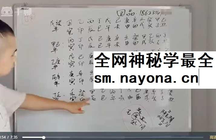 四品四柱八字系统教程62集