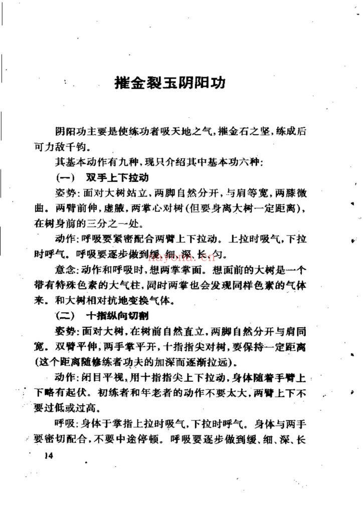《奇功异术-中国秘功法四十一种》8
