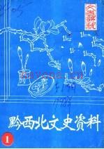 黔西北文史资料 1