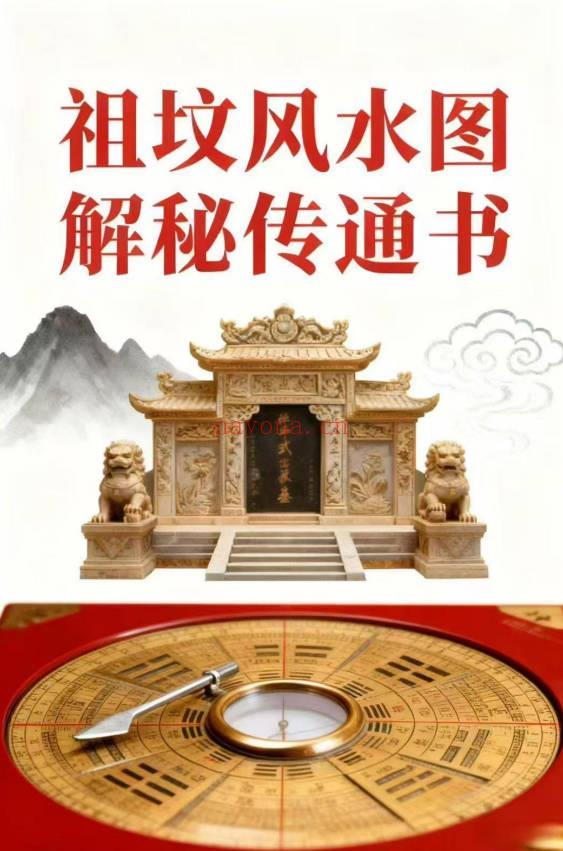 杨松鹰老师 风水祖坟《祖传风水图解秘笈》312页.PDF电子版