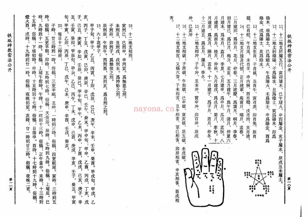 《铁板神数密法公开》9